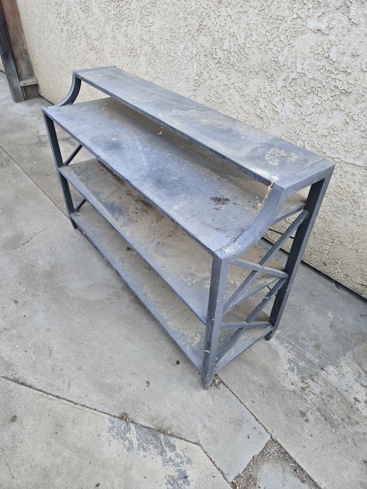 Outdoor Metal Shelf