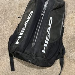 Tennis Backpack - HEAD TOUR Black