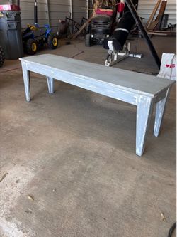 Dinner table bench