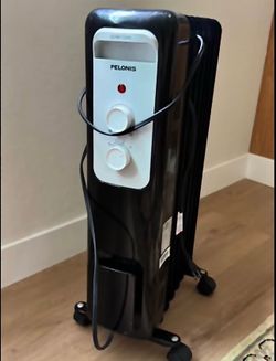 🔥 Barely Used Pelonis Portable Oil-Filled Space Heater – Heats Great!