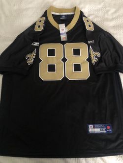 NWT DEADSTOCK Vintage 2000s Reebok New Orleans Saints #88 NFL Jersey