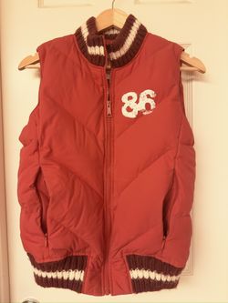 Women's Red True Pink Love Victoria Secrets Down Jacket Vest