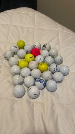 Used but good condition golf balls