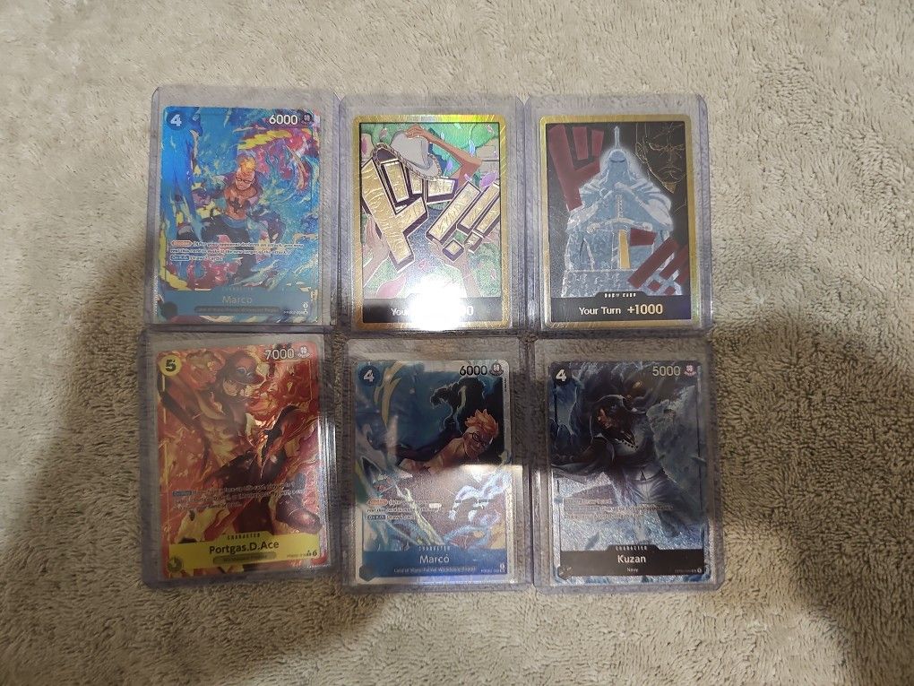 One Piece Card Game Singles - Message For Price!