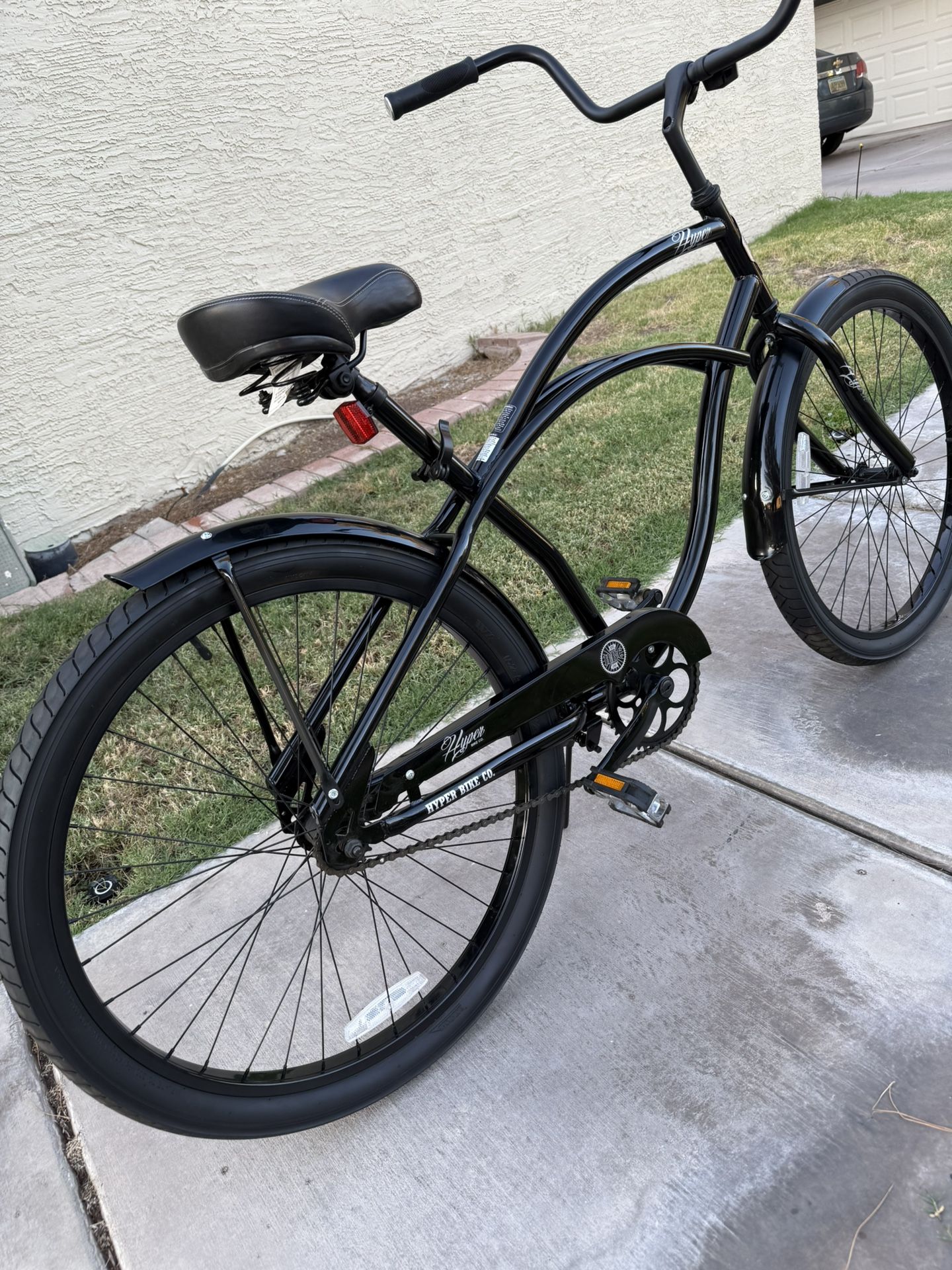 26"Hyper Bicycle Men's Beach Cruiser Bike, Adult, Black