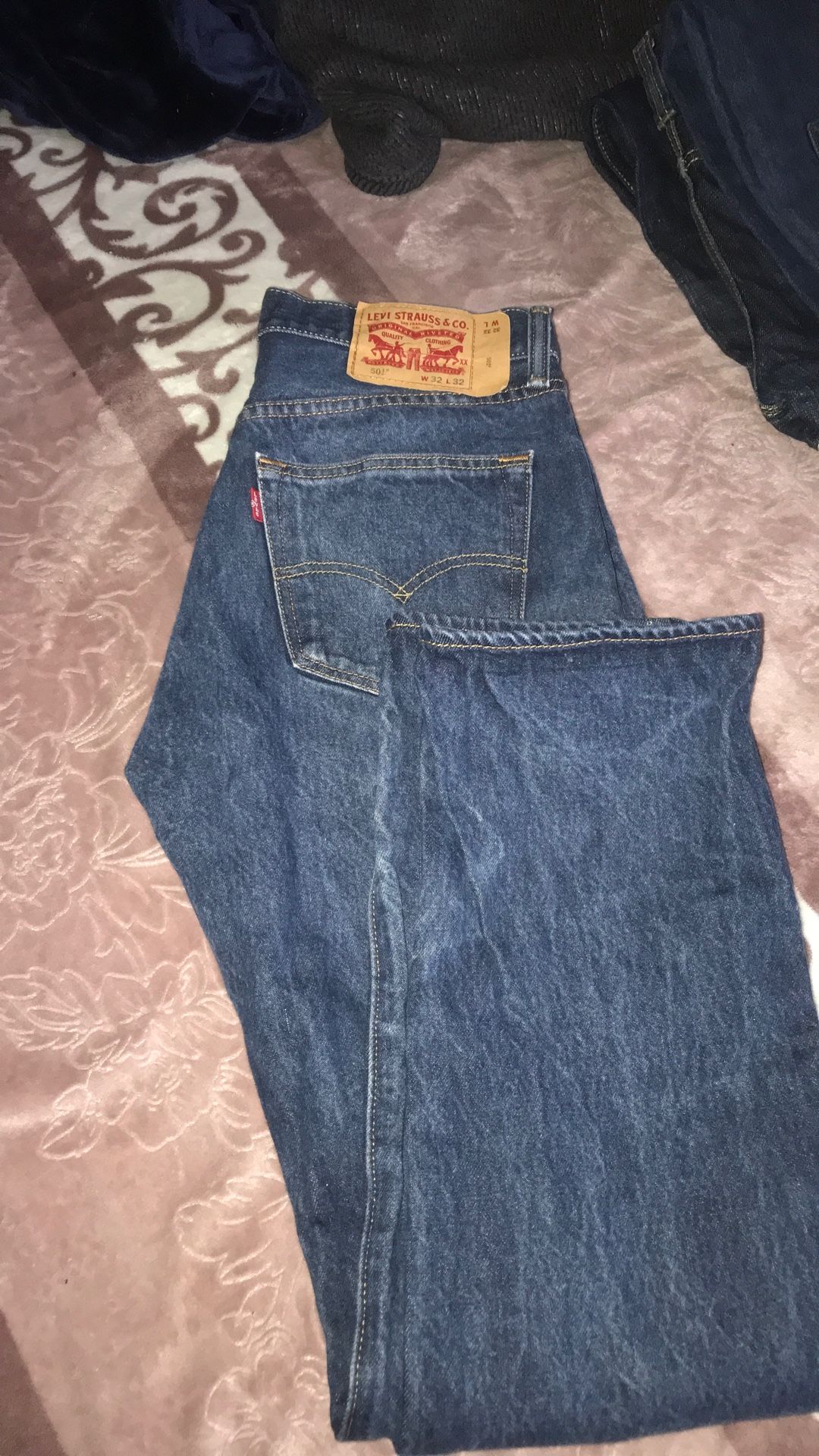 Levis Blue 501 W32 L32