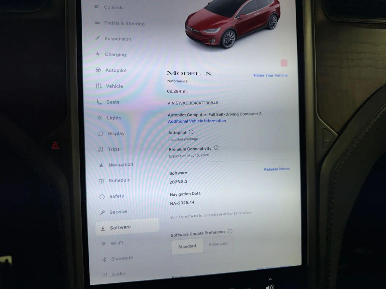 Sold 2019 Tesla Model X Performance in Elwood 2019 Tesla Model X