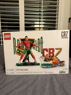 Sealed Cristiano Ronaldo CR7 Collectors Set, Only At Walmart, Set Number 66823 LEGO