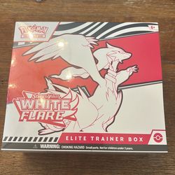 White flare Pokémon ETB