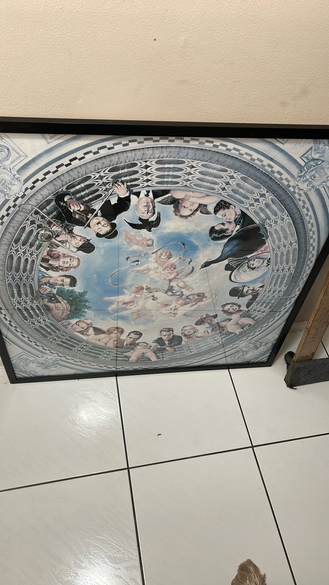 HOLLYWOOD LEGENDS FRAMED ART