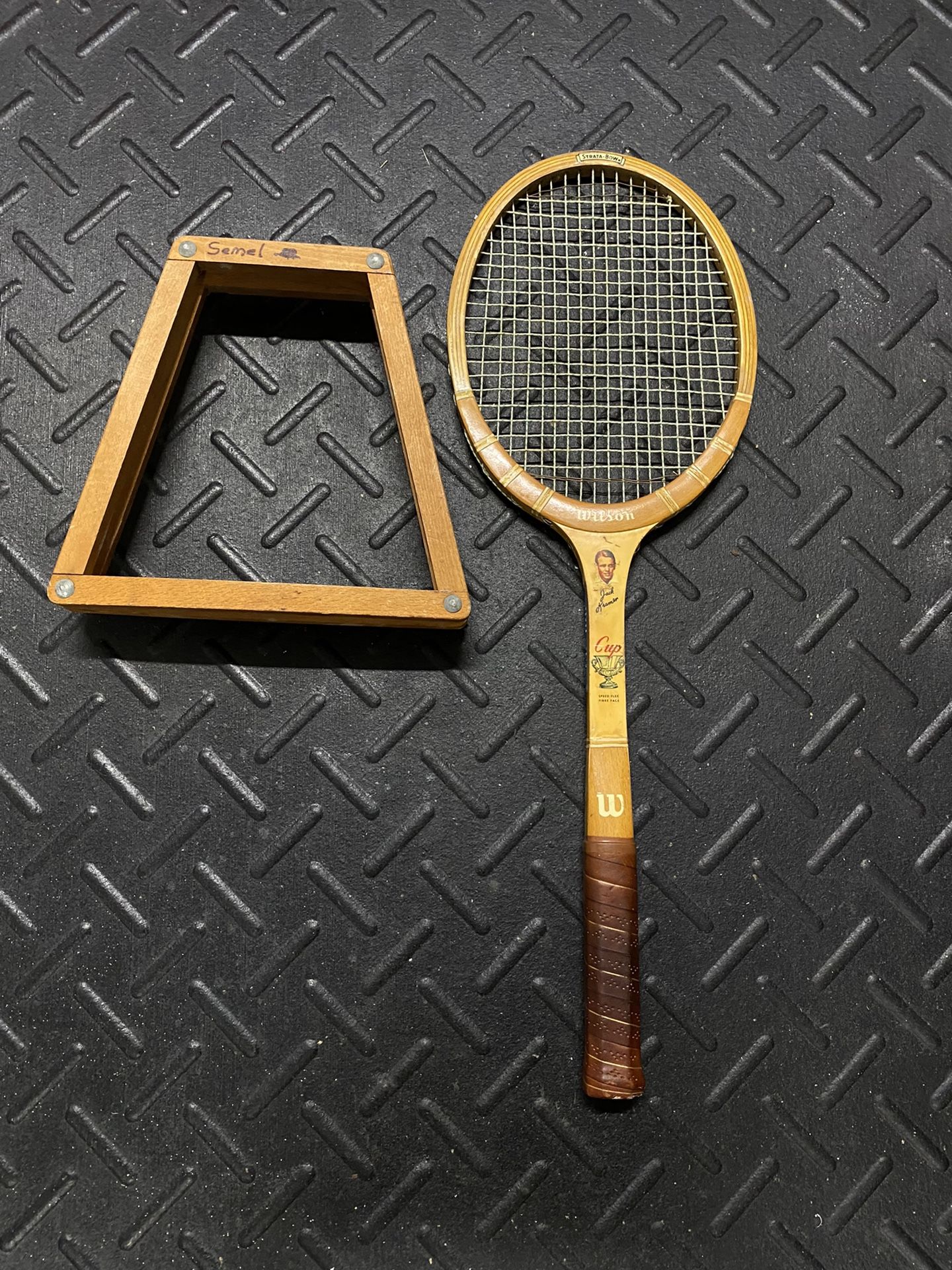 Jack Kramer Tennis Racket Mid Century Wilson Sports Equipment