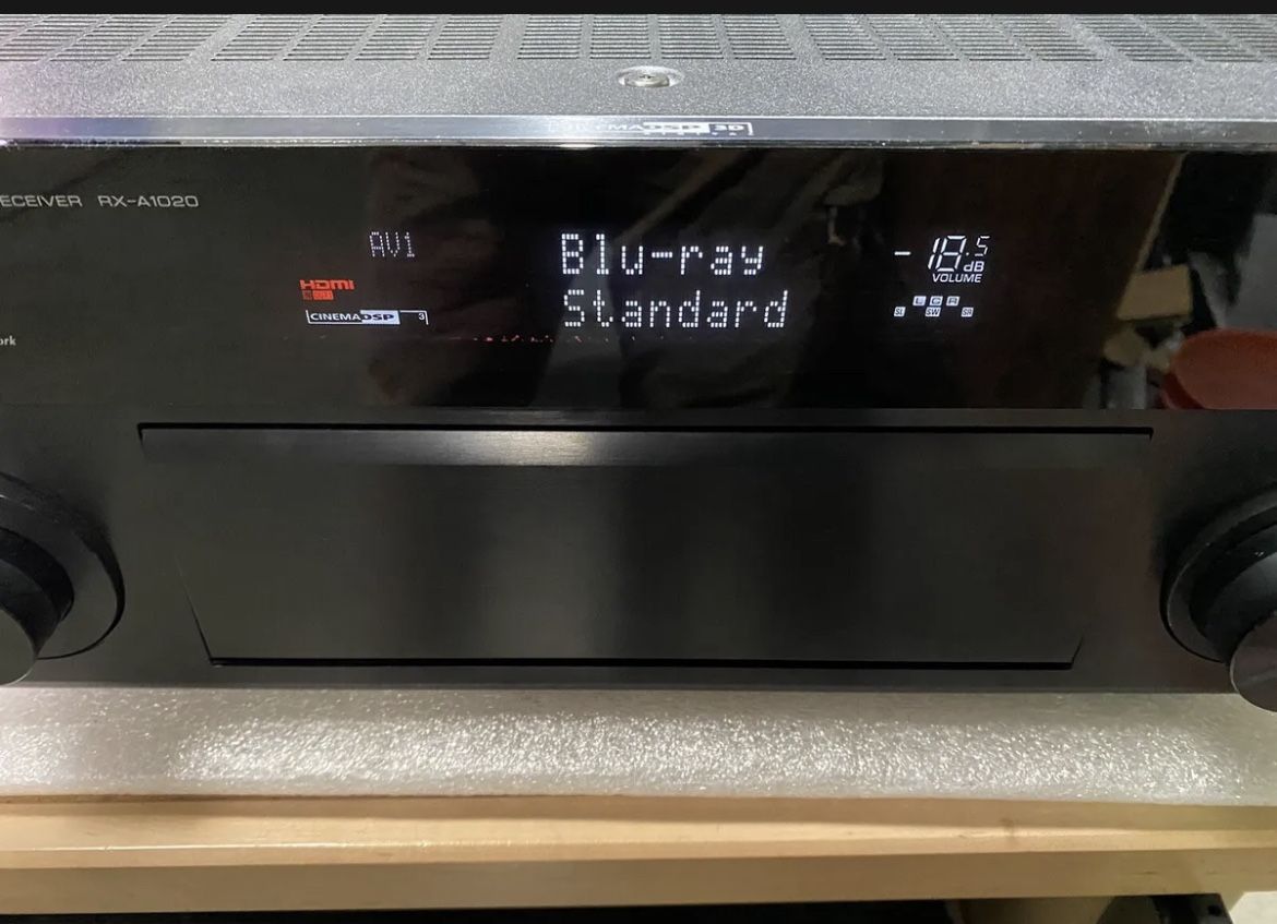 Yamaha AVENTAGE RX-A1020 7.2-channel home theater receiver -