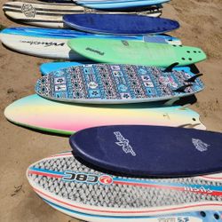 Soft Top Surfboards They Range From $60 To $165