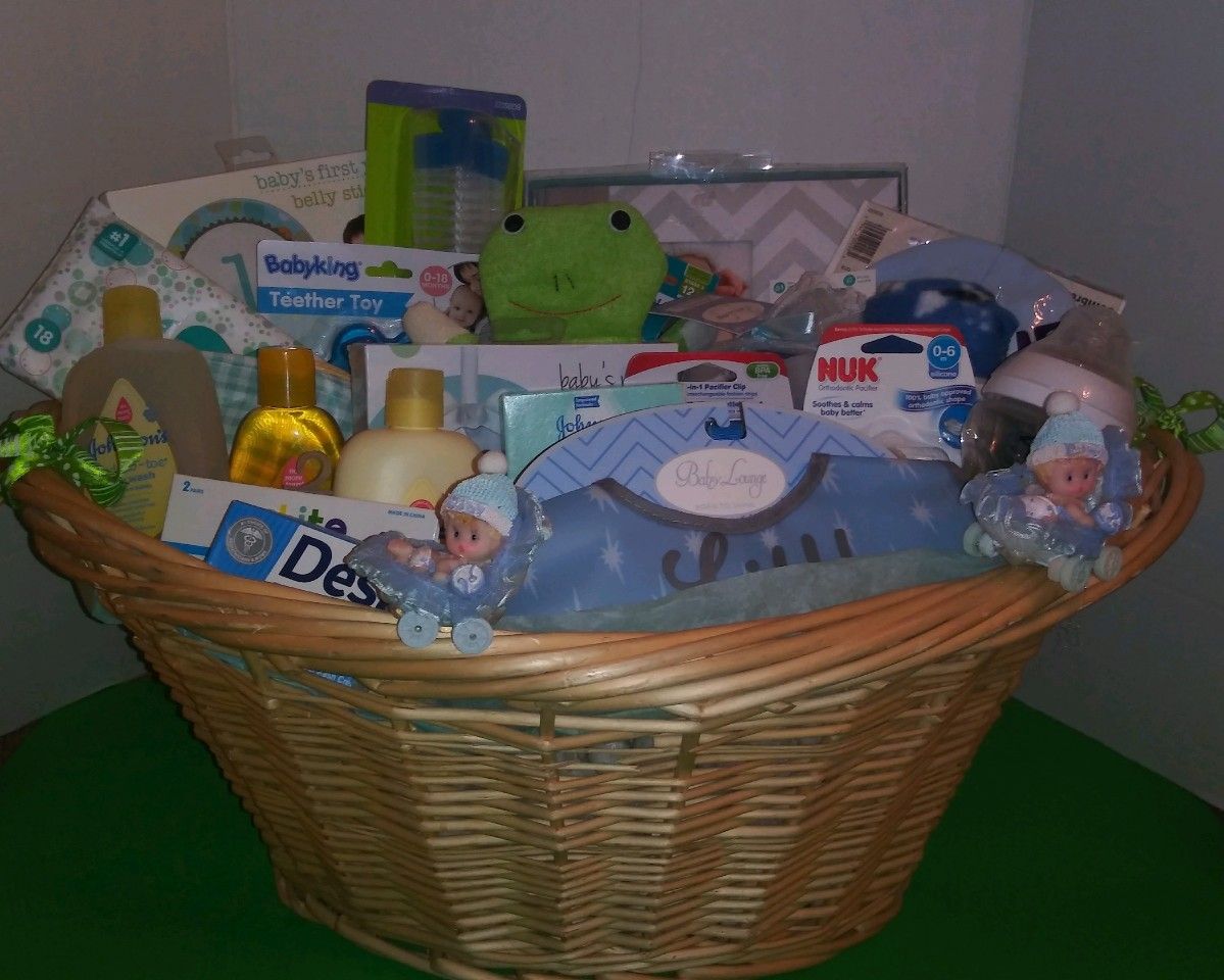 Baby Boy Gift Basket