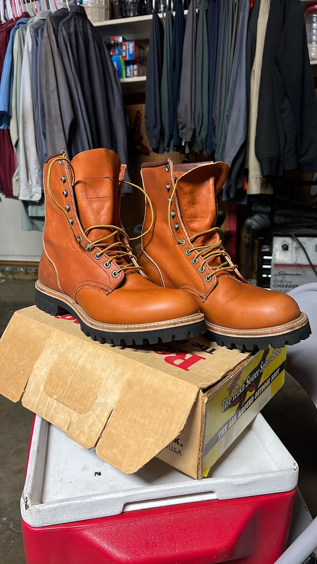Red Wing Irish Settler Work Boots