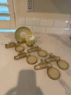 China Tea Cup Holders - set of 6