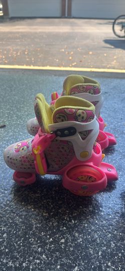 Two pairs - Roller skates Size 11-2 & 12-2 boy and girl o