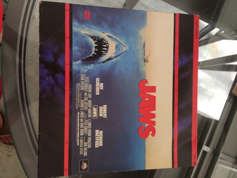 Jaws laserdisc