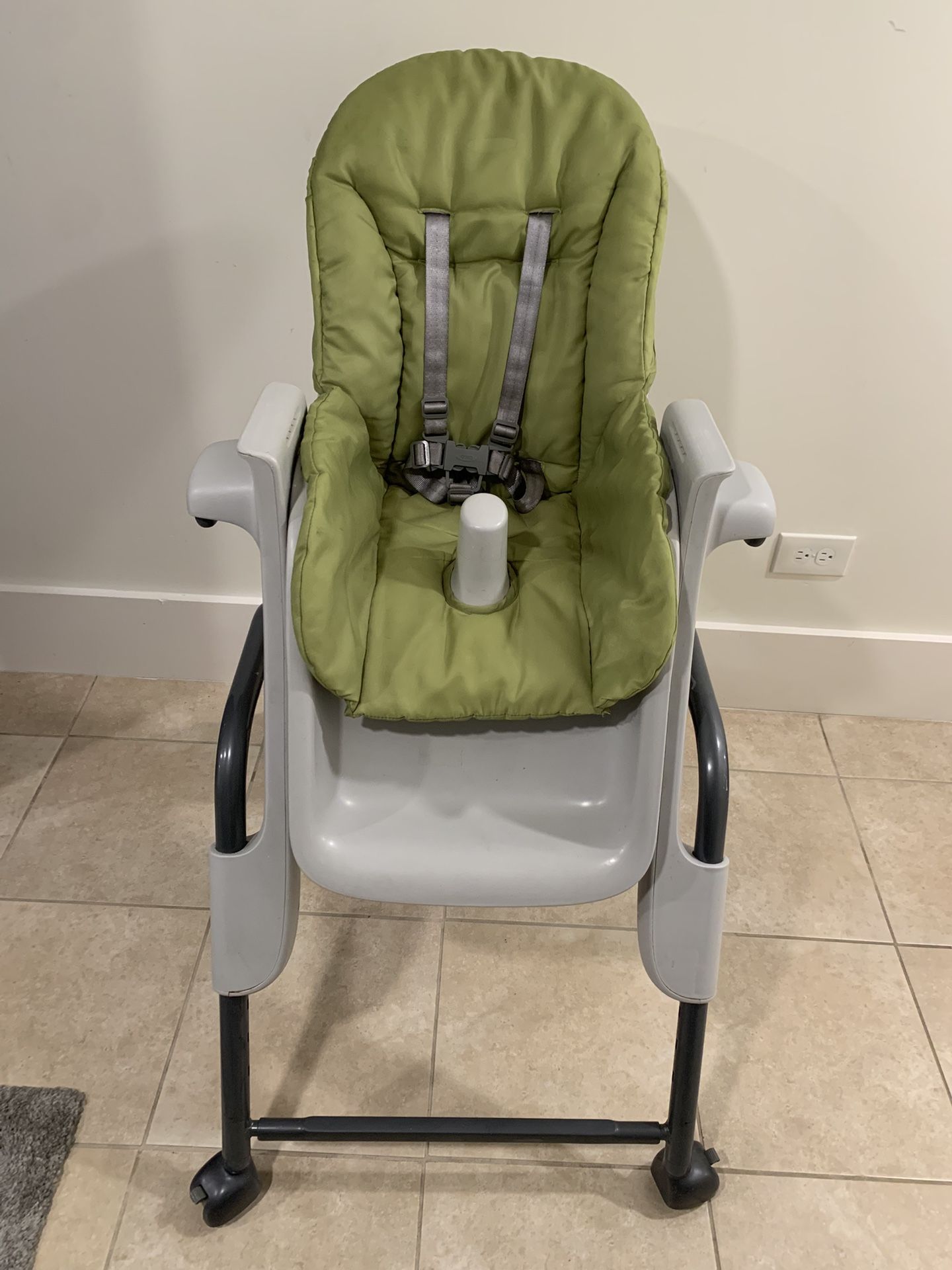 OXO Kids Tot Seedling High Chair Green/gray
