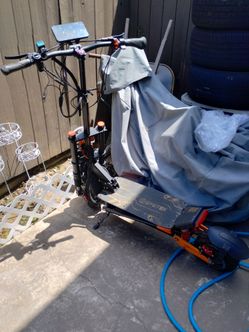 Electric scooter  EFGTEk orange large