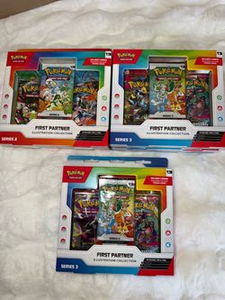 Pokémon First Partner Illustration Collection Bundle