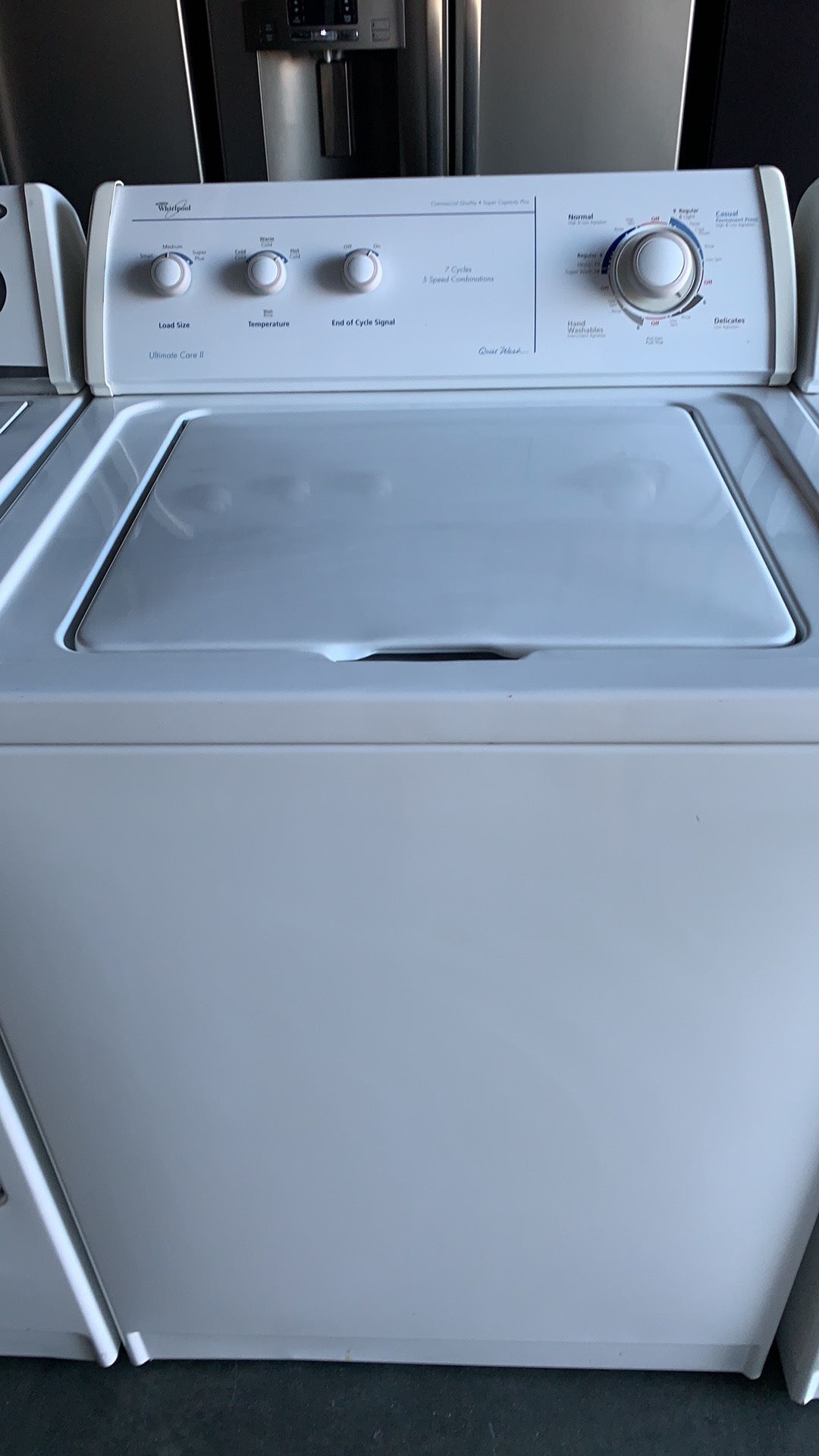 Whirlpool washer top load