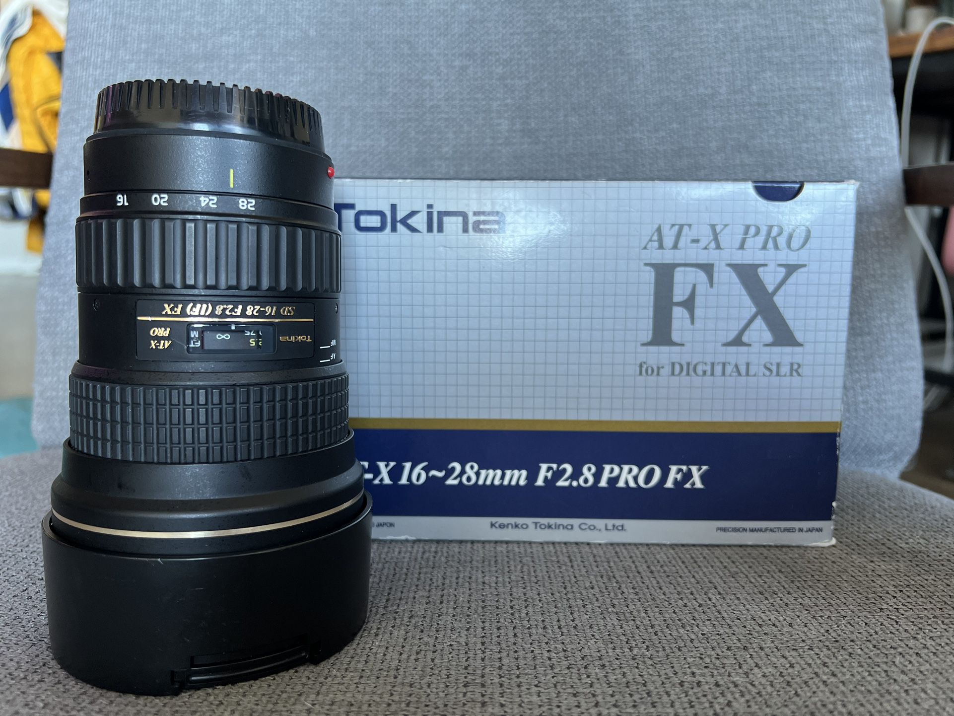 Tokina AT-X 16-28mm F2.8 PROFX for Canon EF Mounted