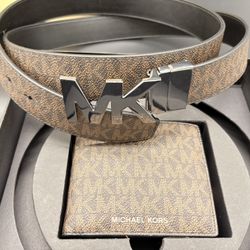 Belt And Wallet Set 