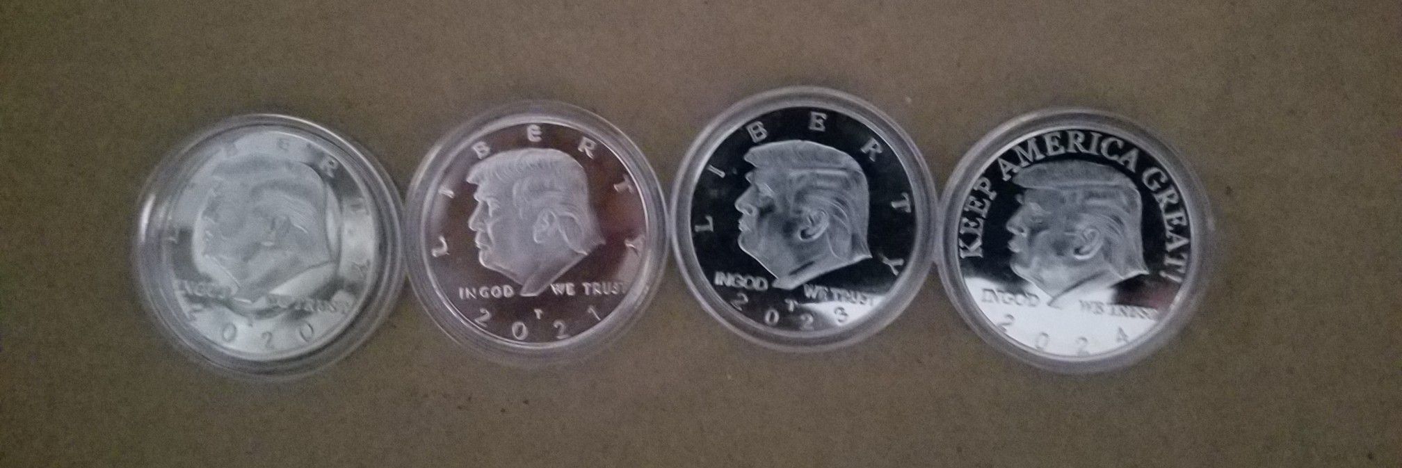 Trump Coin Set Silver