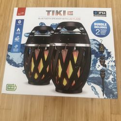 Tiki Bluetooth Speaker w/ LED Flame