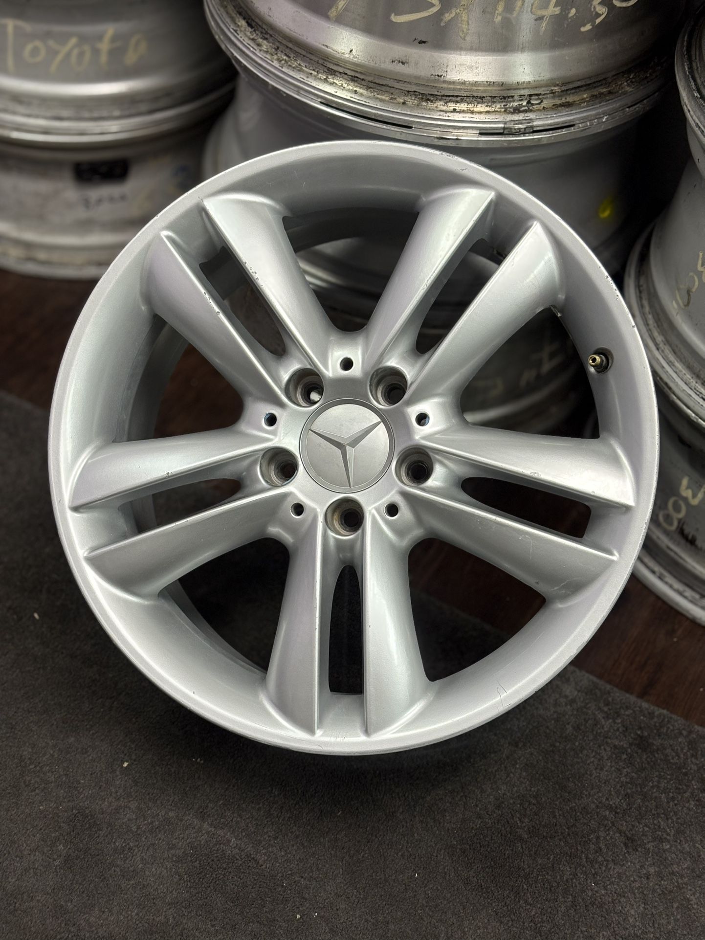 Mercades Rim Bolt Pattern Mercedes Rim Wheel 17 Inch 7.50 or 8.50 Inch Width Factory 5 Lugs Bolt ...