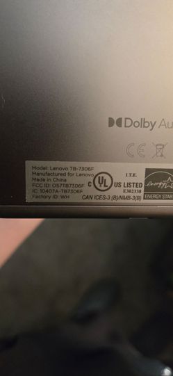 Lenovo tablet
