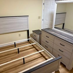 BRAND NEW GRAY BEDROOM SET!! QUEEN $645! KING $699!! WE OFFER DELIVERY SAME DAY!!