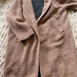 Victoria Secret / Pink  Long Sherpa Jacket 
