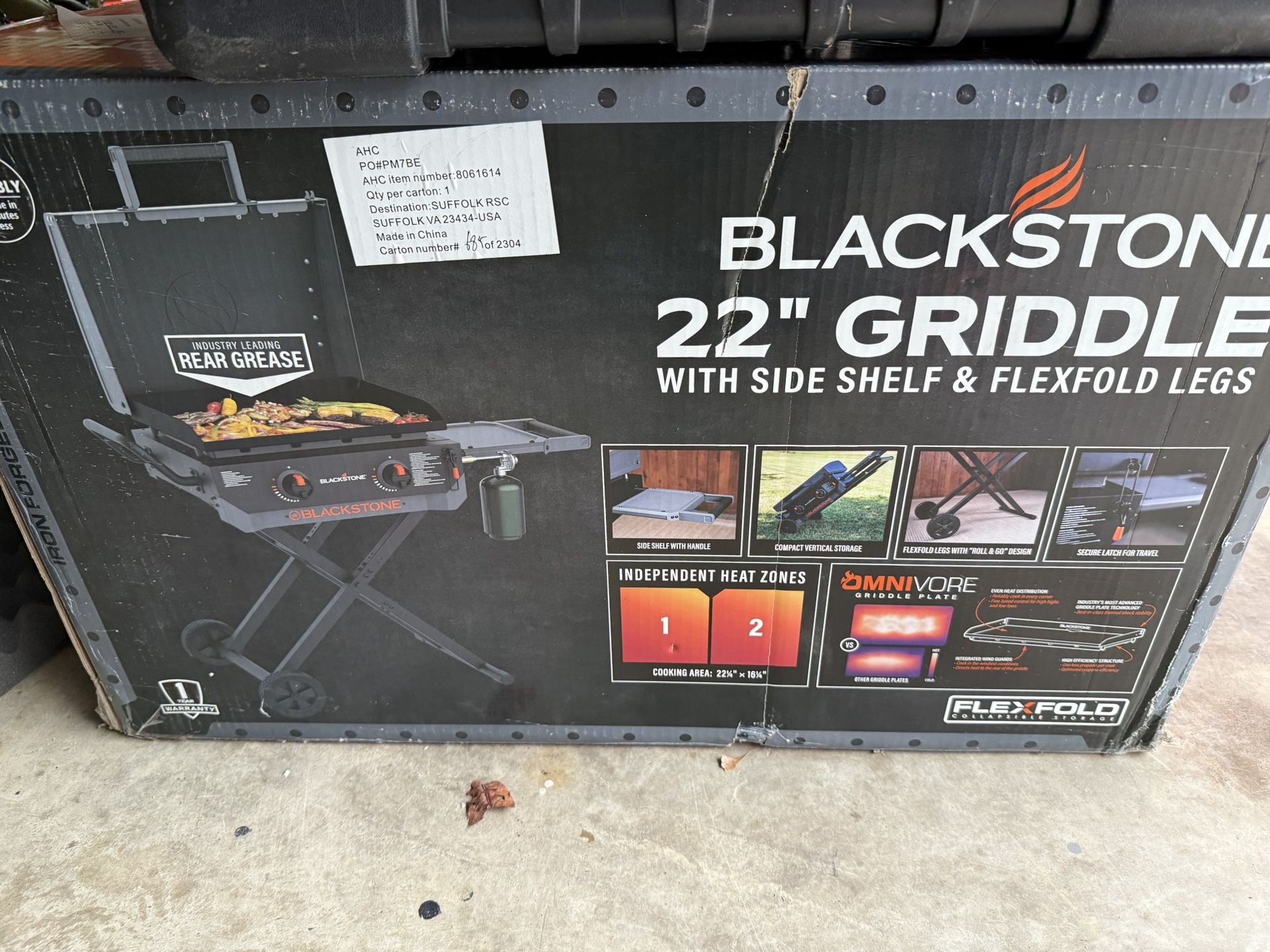 Blackstone 22in Grill - Unopened