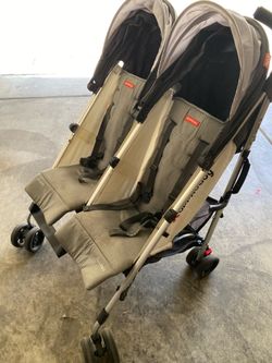 Uppababy double stroller and bag