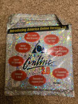 America Online AOL Floppy Disk 1996 - New/Unsealed