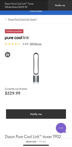 Dyson Fan pure Cool