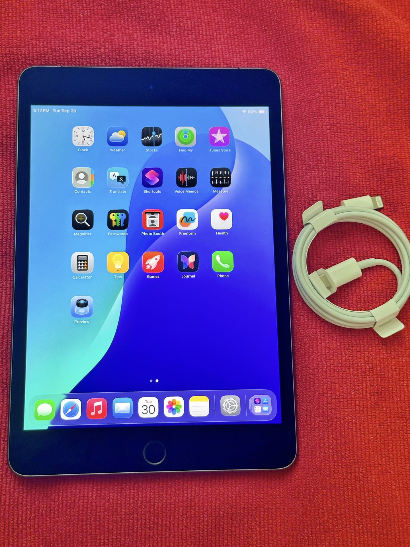 IPad Mini 5th ( Wifi + Cellular Any Carriers ) Latest IOS 26