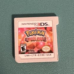 Pokémon omega ruby 3DS
