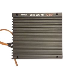 TARGA Q-50 Car Amplifier 300 Watts Max 12V Full Range /Subwoofer Untested