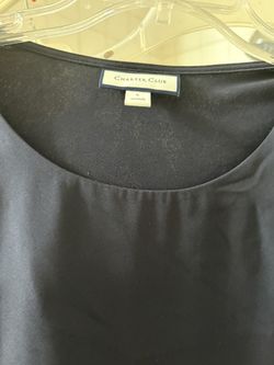 Navy Charter Club Sleeveles Top