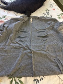 Bella Canvas Gray Eyelash Graphic Tee