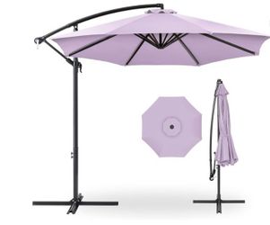 10 ft Offset Cantilever Hanging Market Patio