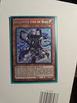 Yugioh sage with eyes of blue
