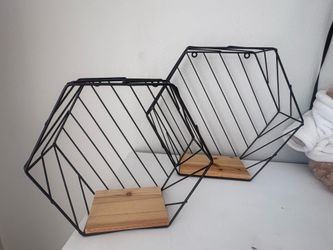 Geometric Wall Shelves