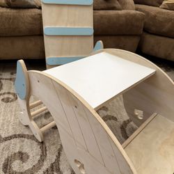 Toddler Wooden Play Gym