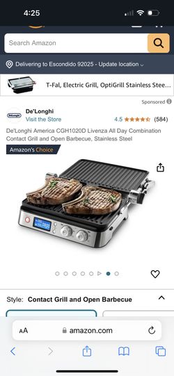 DeLonghi Grill & Open BBQ