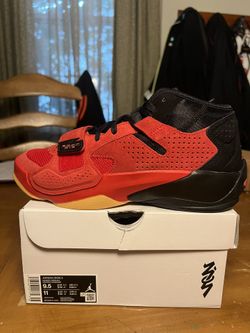 Jordan Zion 2 ‘Red Suede Gum’ 9.5