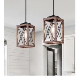 2 Pendant Lights
